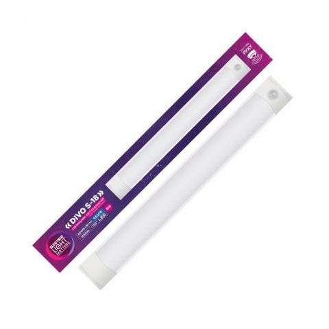 Светильник накладной светодиодный с датчиком движения ELM Divo S 18W 6500К 26-0131