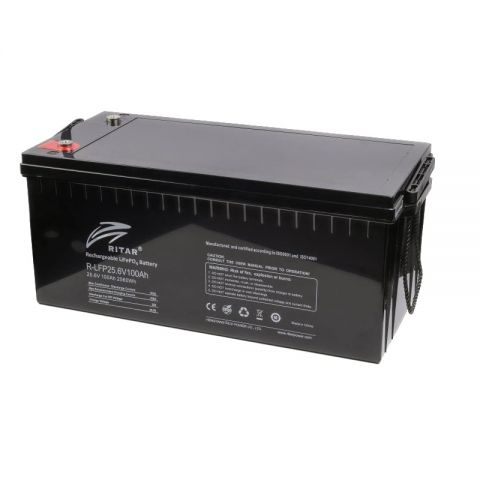 Аккумуляторная батарея Ritar 25.6V 100AH (LFP25.6V100AH) Аккумуляторная батарея Ritar 25.6V 100AH (LFP25.6V100AH)