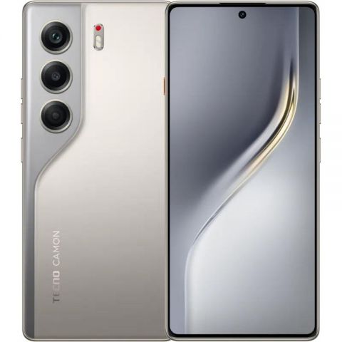 Смартфон Tecno Camon 40 (CM5) 8/128GB Sandy Titanium (4894947100109)