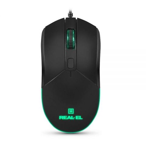 Мышь REAL-EL RM-515 Black
