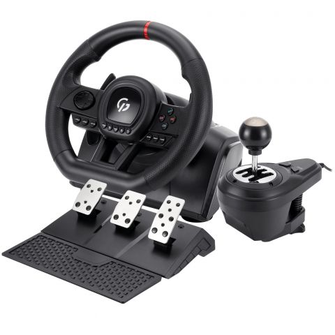 Руль GamePro RW038PM с педалями и коробкой передач