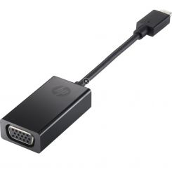 Адаптер HP USB Type-C - VGA (M/F), черный (831117-001)