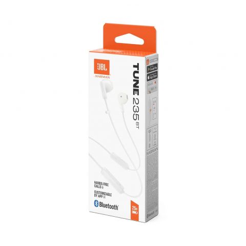 Bluetooth-гарнитура JBL Tune 235BT White (JBLT235BTWHT)