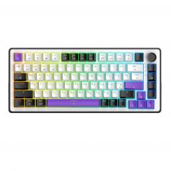 Клавиатура беспроводная Hator Hellyberry HK75 Wireless Black-White