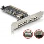 USB 2.0 PCI card, 4-port, NEC chip