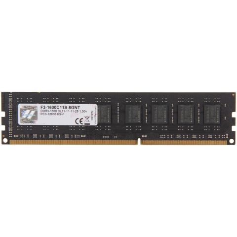 Модуль пам`яті DDR3 8GB/1600 G.Skill Value (F3-1600C11S-8GNT)