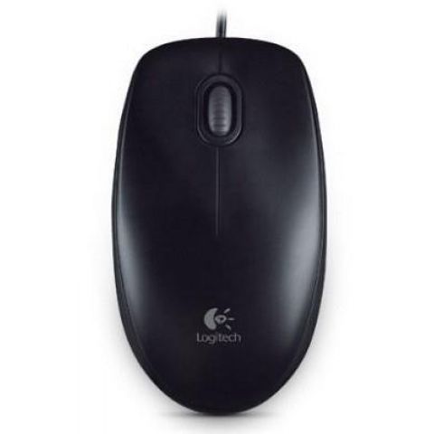 Мышка USB OPTICAL B100 BLACK OEM 910-003357 LOGITECH