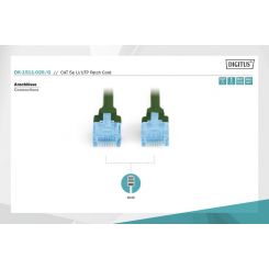 Кабель PATCH CAT5E UTP 2M DK-1511-020/G ASSMANN
