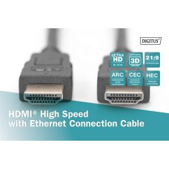 Кабель а/в ASSMANN AK-330107-020-S 2m м 2 м HDMI AK-330107-020-S