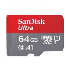 Карта памяти MICRO SDHC 64GB UHS-I SDSQUAB-064G-GN6IA SANDISK