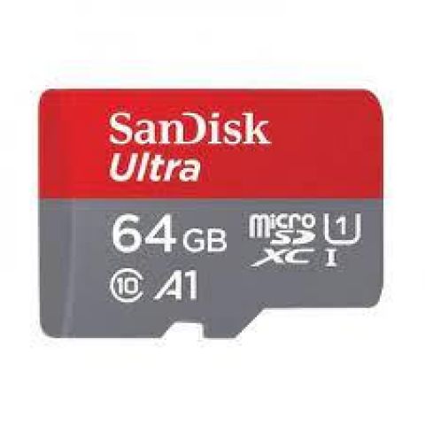 Карта памяти MICRO SDHC 64GB UHS-I SDSQUAB-064G-GN6IA SANDISK