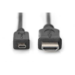 Кабель а/в ASSMANN 2м 2 м HDMI type D (micro)-HDMI type A DB-330109-020-S