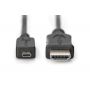 Кабель 4K HDMI 2M Type D to Type A  DB-330109-020-S DIGITUS by ASSMANN