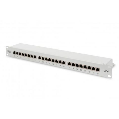 Патч-панель CAT 5e 24-порти LSA 1U DN-91524S DIGITUS by ASSMANN