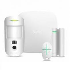 HOME SECURITY STARTERKIT CAM/HDR WHITE 000052841 AJAX