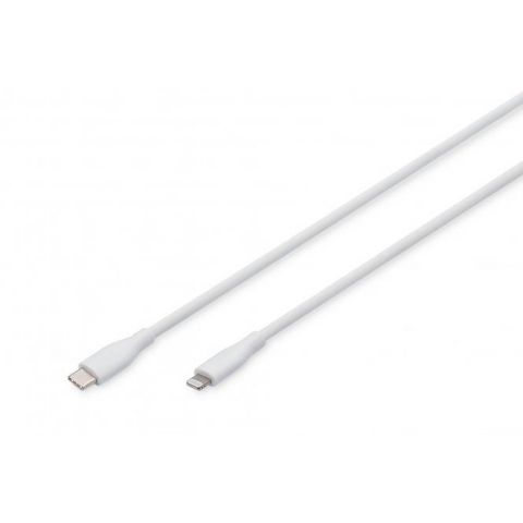 Кабель USB-C TO LIGHTNING 1M WHITE AK-600110-010-W ASSMANN