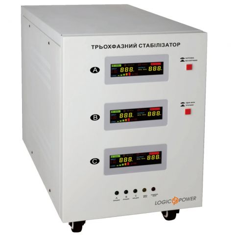 Стабілізатор напруги LP-25kVA 3 phase (15000Вт)