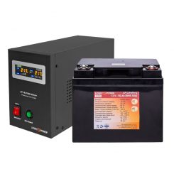 Комплект резервного питания для котла LP (LogicPower) ИБП + литиевая (LiFePO4) батарея (UPS B500VA + АКБ LiFePO4 640W)
