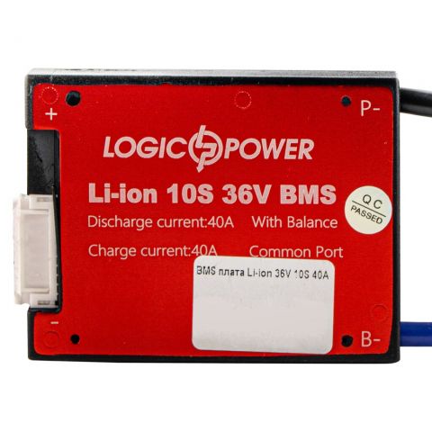 BMS плата LP Li-ion 36V 10S 40A симметрия