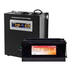 Комплект резервного питания LP (LogicPower) ИБП + литиевая (LiFePO4) батарея (UPS W2500VA + АКБ LiFePO4 2600W)