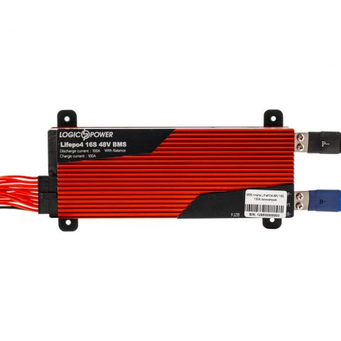 BMS плата LiFePO4 48V 16S 100A симметрия