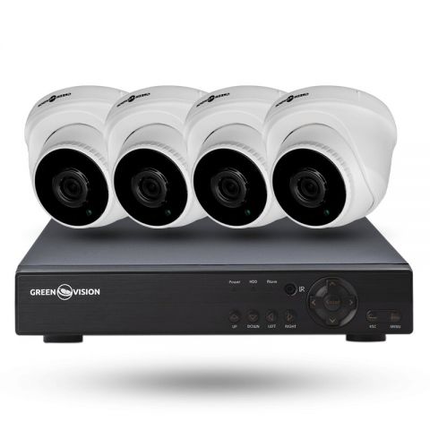 Комплект видеонаблюдения для внутренней установки на 4 камеры GV-K-L43/04 5MP