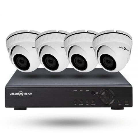 Уличный комплект видеонаблюдения на 4 камеры GV-K-L44/04 5MP