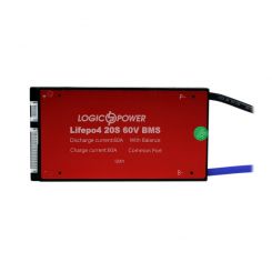 BMS плата LiFePO4 60V 20S 60A симметрия