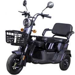 Электрический мопед AGAMI xk 650W/60V/20AH (DZM) (черный)