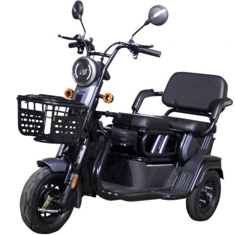 Электрический мопед AGAMI xk 650W/60V/20AH (DZM) (черный)