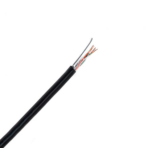 Кабель для наружной прокладки DKZ CU Cat.5e UTP 4x2x0.50 мм 500 м со стальной проволокой