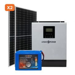 Комплект СЭС 3кВт автономный LiFePO4 100 Ah