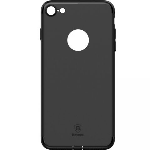 Чехол Baseus для iPhone 8/7 Simple Solid Black (ARAPIPH7-MS01)