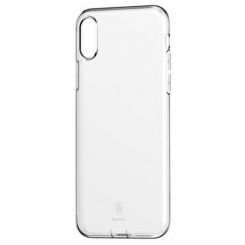 Чехол Baseus для iPhone X/Xs Pluggy TPU Transparent (ARAPIPHX-A02)