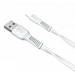 Кабель Baseus Tough USB 2.0 to Type-C 2A 1M Белый (CATZY-B02)