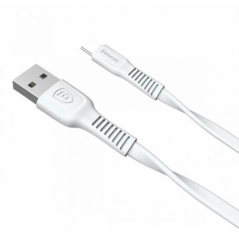 Кабель Baseus Tough USB 2.0 to Type-C 2A 1M Белый (CATZY-B02)