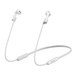 Держатель Baseus Sports Collared для наушников AirPods Белый (ARAPPOD-02) Белый (ARAPPOD-02)