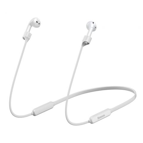Держатель Baseus Sports Collared для наушников AirPods Белый (ARAPPOD-02) Белый (ARAPPOD-02)