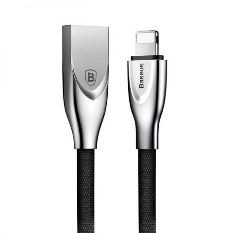 Кабель Baseus Zinc USB 2.0 to Lightning 2A 1M Черный (CALXN-01)