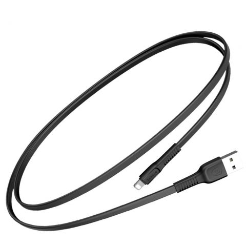 Кабель Baseus Tough USB 2.0 to Lightning 2A 1M Черный (CALZY-B01)