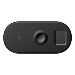 Беспроводное зарядное устройство Baseus Smart 18W 3 in 1 Черный (WX3IN1-C01)