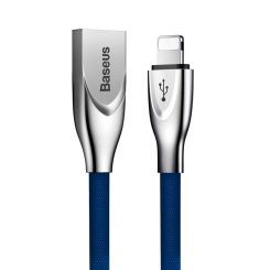 Кабель Baseus Zinc USB 2.0 to Lightning 2A 1M Синий (CALXN-03)