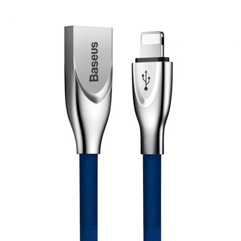 Кабель Baseus Zinc USB 2.0 to Lightning 2A 1M Синий (CALXN-03)