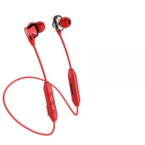 Беспроводные наушники Baseus Encok S10 Dual Moving-coil Красный (NGS10-09)