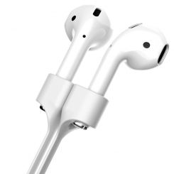 Держатель Baseus Earphone Strap для наушников AirPods Cерый (ACGS-A0G) Cерый (ACGS-A0G)