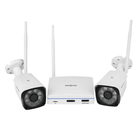 Комплект видеонаблюдения GV-IP-K-W57/02 3MP