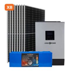 Комплект СЭС 5кВт АКБ LiFePO4 100 Ah (с увел. мощности)