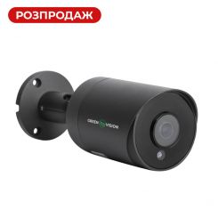 Наружная IP камера GreenVision GV-157-IP-COS50-30H POE 5MP Dark Grey (Ultra)