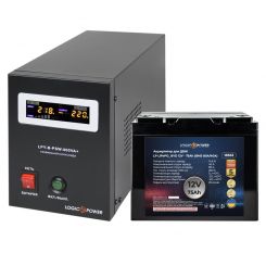 Комплект резервного питания LP (LogicPower) ИБП + литиевая (LiFePO4) батарея (UPS B800 + АКБ LiFePO4 960W)