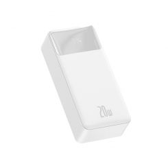 Внешний аккумулятор Baseus Bipow Digital Display QC 20W 30000mAh Белый PPDML-N02